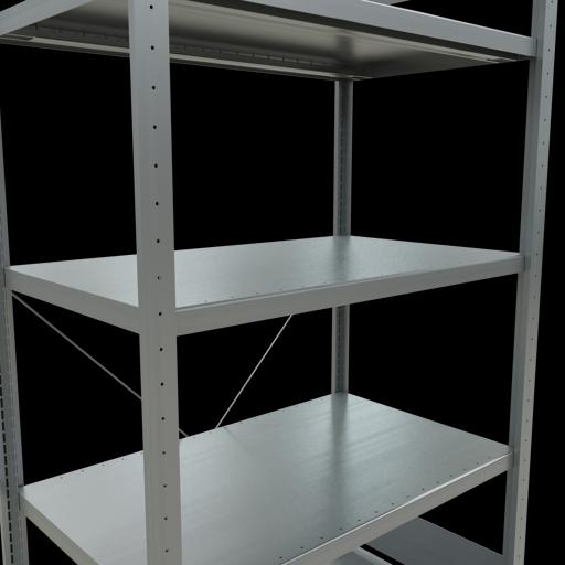Actual product image Schulte Lagertechnik MULTIplus250 basic racking system with cross braces