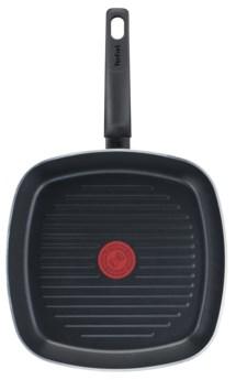 Productafbeelding Tefal B55640 Grillpan vierkant (Grillpan, Aluminium)