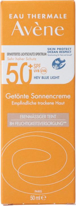 Produktbild Avène Getönte Sonnencreme (Sonnencreme Gesicht, SPF 50, 50 ml, 68 g)