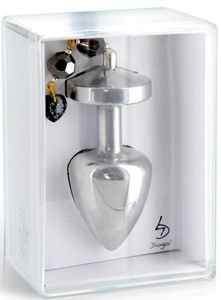 Image du produit Diogol Anni Butt Plug Torrent Plaqué Argent (M)