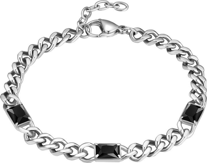 Immagine prodotto True Rebels Bracciale da uomo - 37088 (21 cm, Acciaio inossidabile)