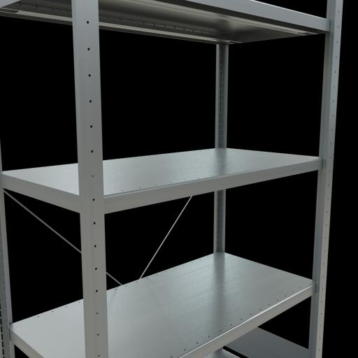 Actual product image Schulte Lagertechnik MULTIplus250 basic racking system with cross braces
