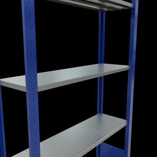 Image du produit Schulte Lagertechnik Système d'emboîtement pour rayonnage de base MULTIplus85 avec traverse de longueur