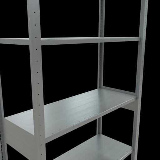 Image du produit Schulte Lagertechnik Système d'emboîtement pour rayonnage de base MULTIplus85 avec traverse de longueur