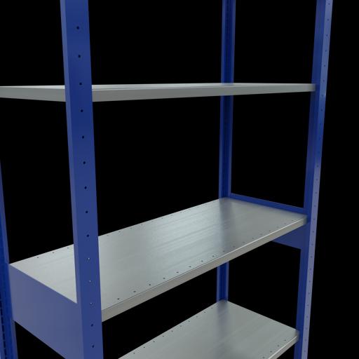 Image du produit Schulte Lagertechnik Système d'emboîtement pour rayonnage de base MULTIplus85 avec traverse de longueur