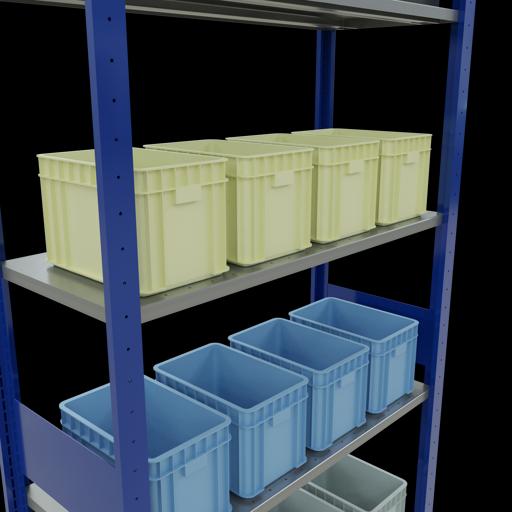 Image du produit Schulte Lagertechnik Système d'emboîtement pour rayonnage de base MULTIplus85 avec traverse de longueur