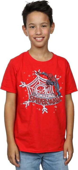 Produktbild SpiderMan Christmas TShirt Jungen (140, 146)