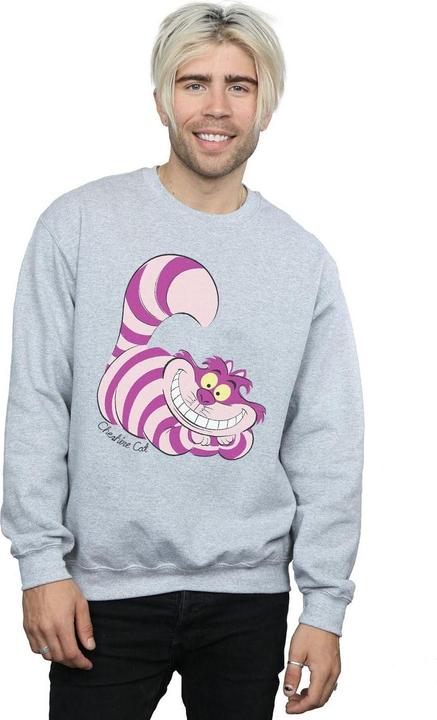 Actual product image Disney Mens Alice In Wonderland Cheshire Cat Sweatshirt (XL)