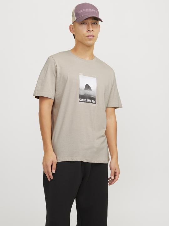 Actual product image Jack & Jones Printed round neck T-shirt T-shirt (XXL)