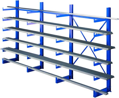 Immagine prodotto Schulte Lagertechnik K 1000 scaffale base a sbalzo 4 montanti - 1 lato