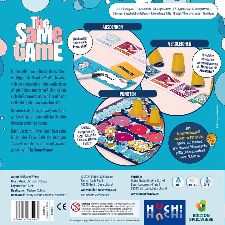 Produktbild The Same Game (d) (Deutsch)