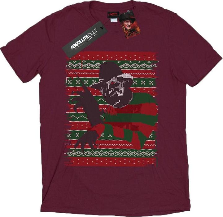 Immagine prodotto Absolute Cult Christmas Fair Isle Maglietta Uomo (M)