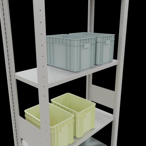 Immagine prodotto Schulte Lagertechnik Sistema di scaffalature di base senza viti MULTIplus150 con ripiani di lunghezza