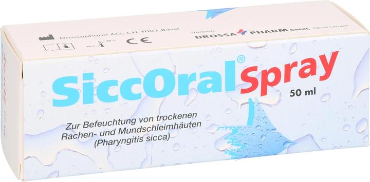 Immagine prodotto Drossapharm SiccOral Spray per inumidire le mucose della bocca e della gola, 50 ml SPR (50 ml)
