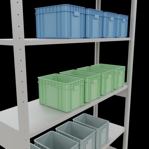 Immagine prodotto Schulte Lagertechnik Sistema di scaffalature di base senza viti MULTIplus150 con ripiani di lunghezza