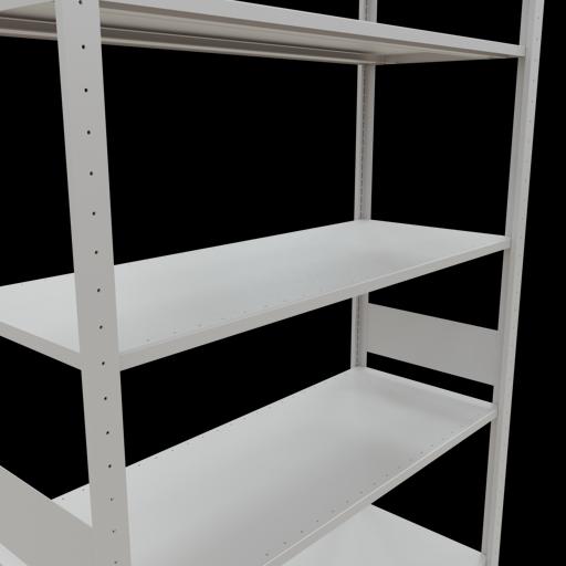 Image du produit Schulte Lagertechnik Système d'étagères de base MULTIplus150 sans boulons avec longerons.