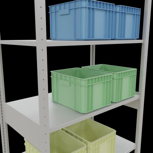 Immagine prodotto Schulte Lagertechnik Sistema di scaffalature di base senza viti MULTIplus150 con ripiani di lunghezza