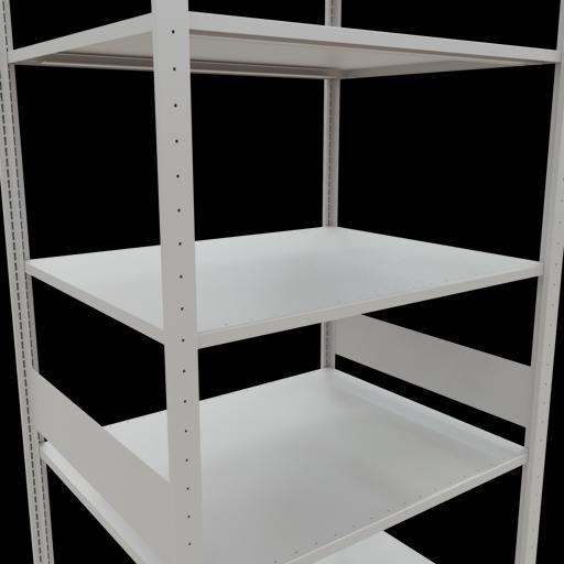 Actual product image Schulte Lagertechnik MULTIplus150 basic racking system with length ledgers