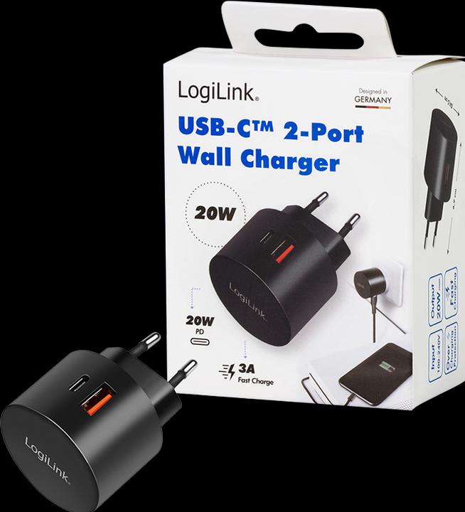 Actual product image LogiLink USB socket adapter (20 W)