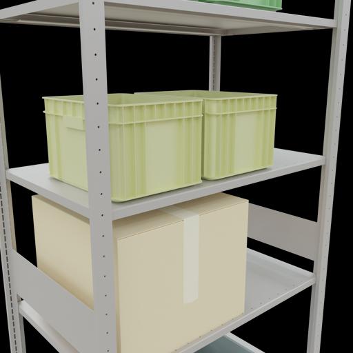 Image du produit Schulte Lagertechnik Système d'étagères de base sans boulons MULTIplus85 avec glissières de longueur