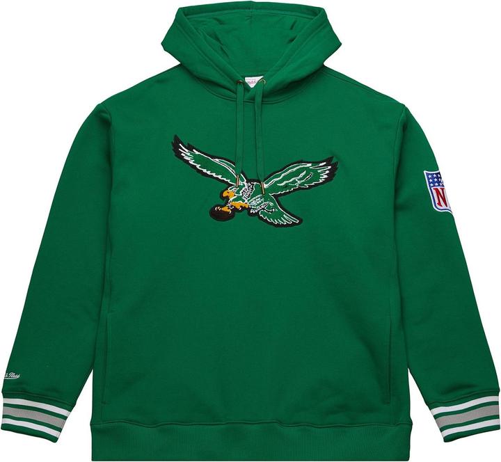 Immagine prodotto Mitchell & Ness Fleece Hoody STITCH Philadelphia Eagles - S (S)