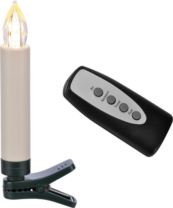 Actual product image Holy Wireless LED Christmas tree candles with remote control, set of 20, white (20 x)