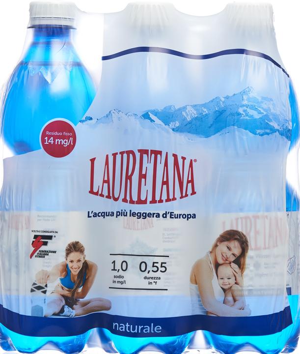 Actual product image Lauretana Mineralwasser ohne Kohlensäure (6 x 50 cl)