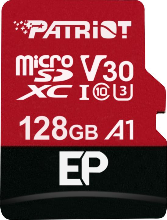 Image du produit Patriot Série EP (128 Go, microSDXC, U3, UHS-I)