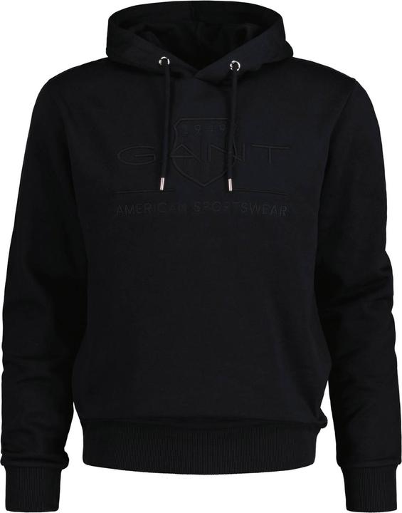 GANT Regular Tonal Shield Hoodie