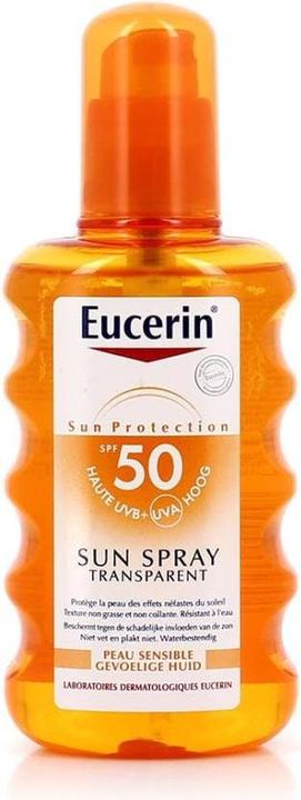 Produktbild Eucerin SUN Transparent (Sonnenspray, SPF 50+, 200 ml, 150 g)