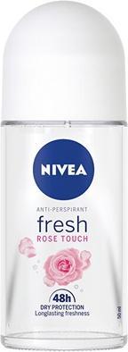 NIVEA Ball Antiperspirant For Women Rose Touch 50 Ml (50 ml)