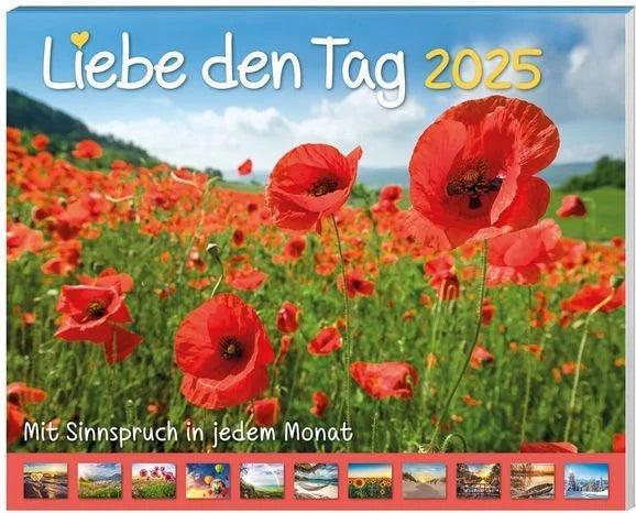 Produktbild Liebe den Tag Kalenderpaket 2025, 9-teilig (Deutsch)