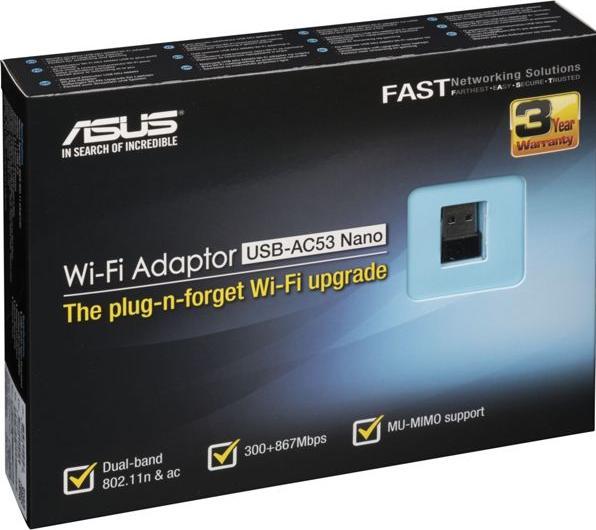 Produktbild ASUS USB-AC53 Nano (USB 2.0)