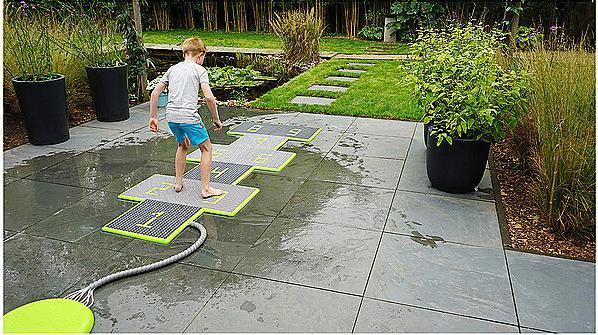 Image du produit Exit Sprinqle Jeu d'eau Carreaux M (9 pièces)
