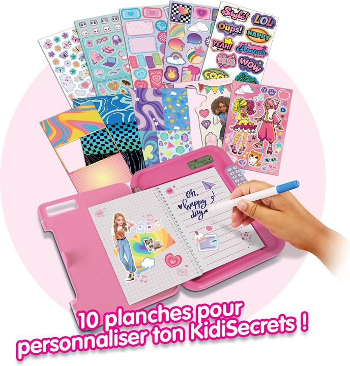 Immagine prodotto VTech KidiSecrets 365 - Mon journal intime vocal (Francese)