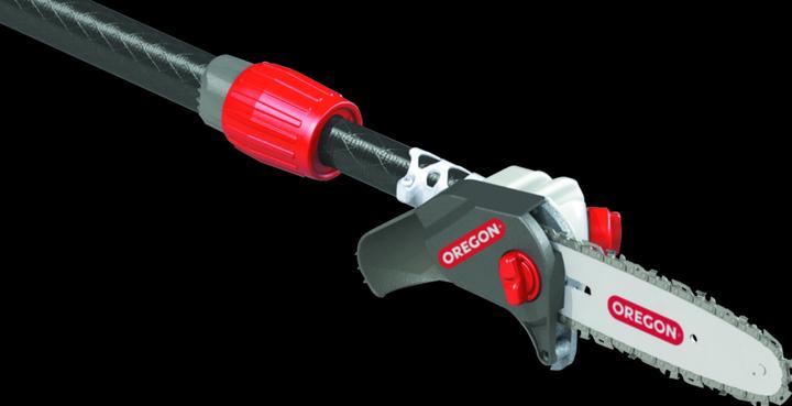 Actual product image Oregon Cordless pole pruner PS250 A6, battery pack 4.0Ah, standard charger (Battery chain saw)