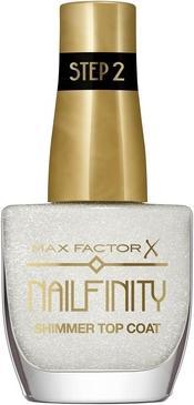 Actual product image Max Factor Nailfinity Shimmer Top Coat - Glitter Top Coat 12 ml 102 Starry Veil (102 Starry Veil, Top coat)