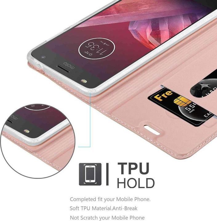 Image du produit Cadorabo Book Classy Style Cover (Motorola Moto Z2 Play)