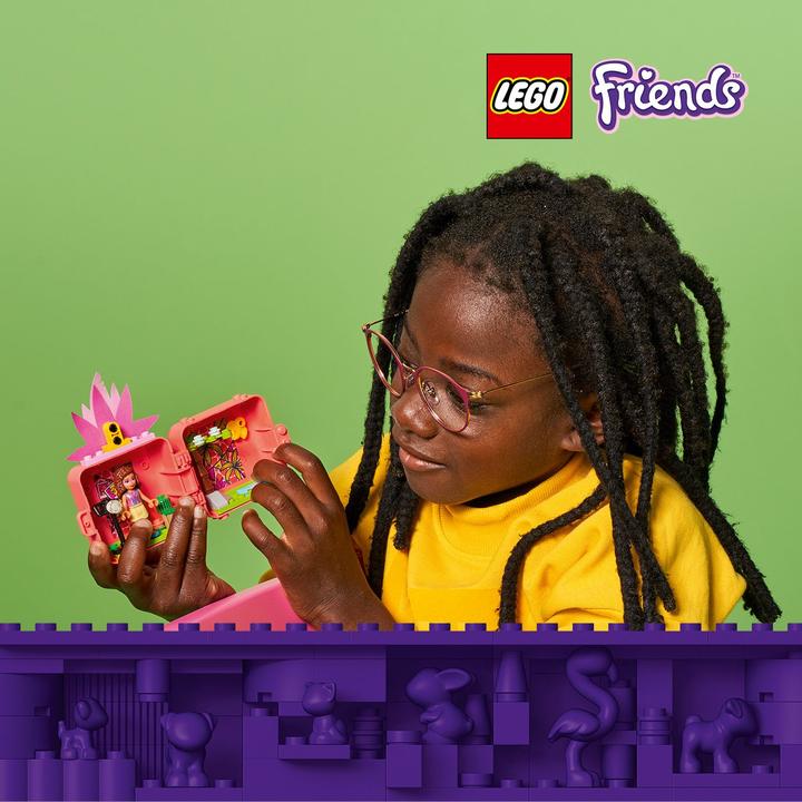 Actual product image LEGO Olivia's Flamingo Cube (41662, LEGO Friends)
