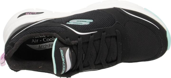 Produktbild Skechers 149413/BKMN Arch Fit-Gentle Stride Damen Sneaker Turnschuhe Sportschuhe schwarz/mintgrün/we (37)