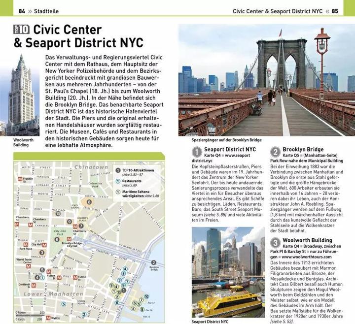 Produktbild TOP10 Reiseführer New York (Deutsch, DK Verlag Reise, 2023)