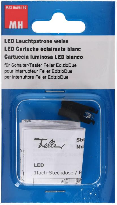 Actual product image Feller EdizioDue LED light cartridge for switches/buttons/small combinations