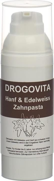 Produktbild Drogovita Hanf und Edelweiss Zahnpasta (50 ml)