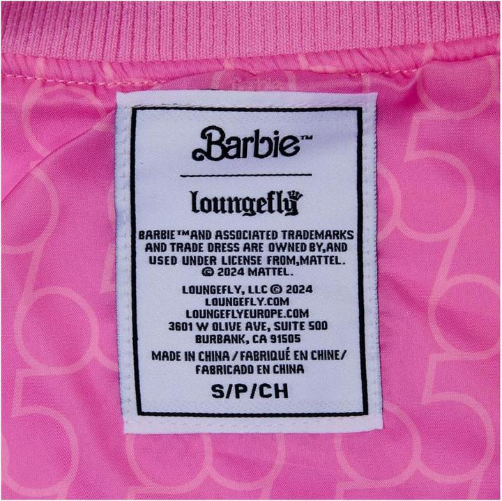 Actual product image Loungefly Mattel by Jacket Barbie 65th Anniversary Size L (L)