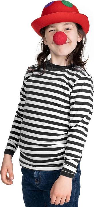 Actual product image Thetru Kinder Ringelshirt langarm schwarz-weiss – alltagstauglich (140)