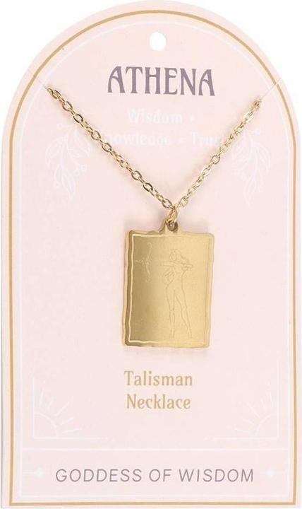 Actual product image Something Different Talisman Athena Necklace (100% synthetic material)
