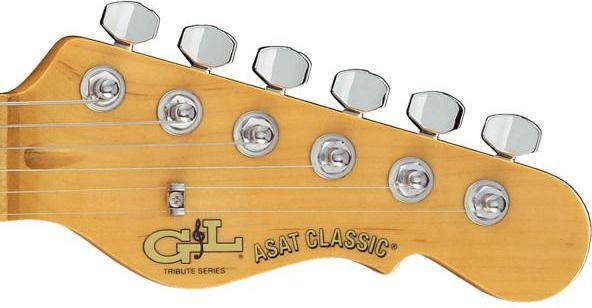 Actual product image G&L GL Guitars electric guitar ASAT Classic Tribute Butterscotch Blonde (Classical guitar, Swamp ash, Maple, Plastic, Nickel)