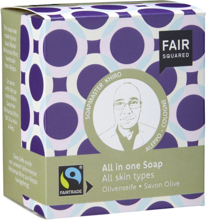 Produktbild Fair Squared All in One Soap Olive All Skin Types (Hartseife)
