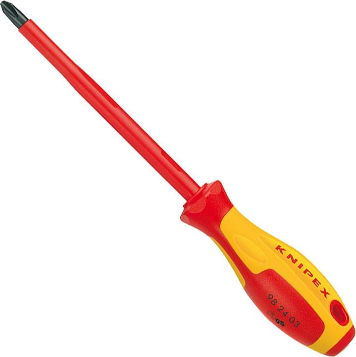 Image du produit Knipex Tournevis pour vis à tête cruciforme (Recouvrement cruciforme Phillipps (PH))