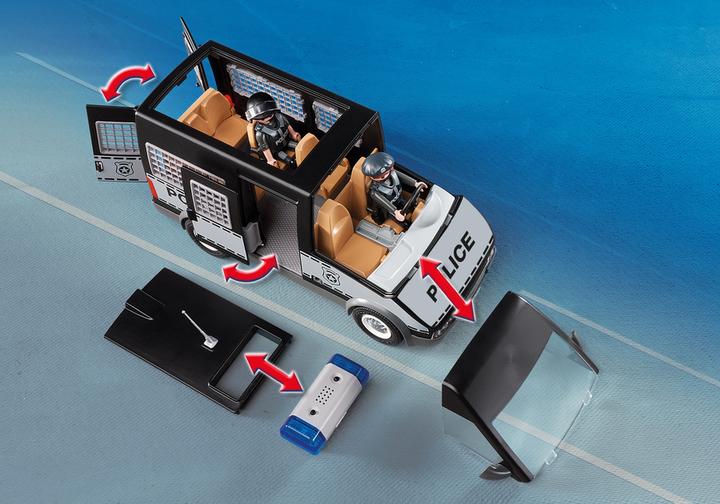 Actual product image Playmobil Police patrol car with light and sound (6043, Playmobil City Action)